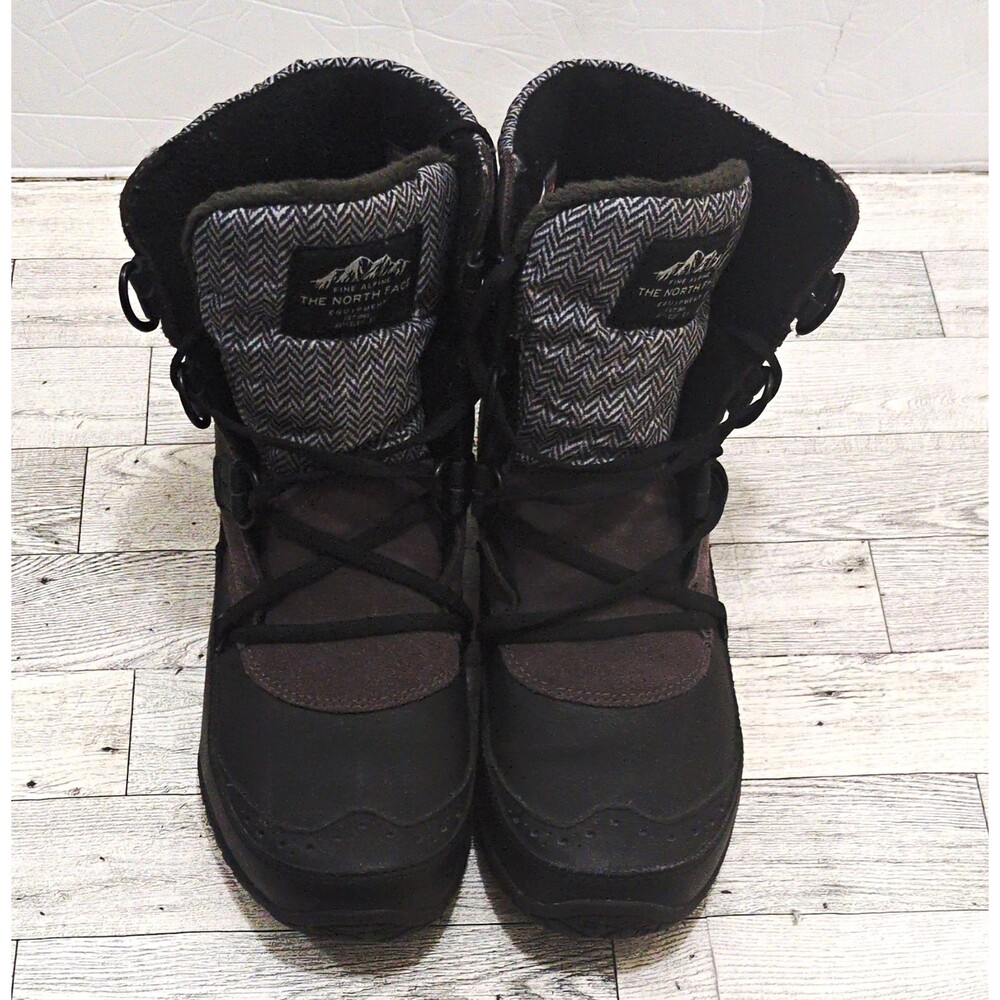 The North Face Women’s ThermoBall PrimaLoft Insulated Lace-Up Snow Boots 7.5
